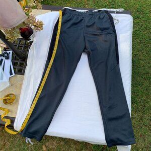 Russell Mens Size  M Black Sweatpants Track Jogger Dri Power 360